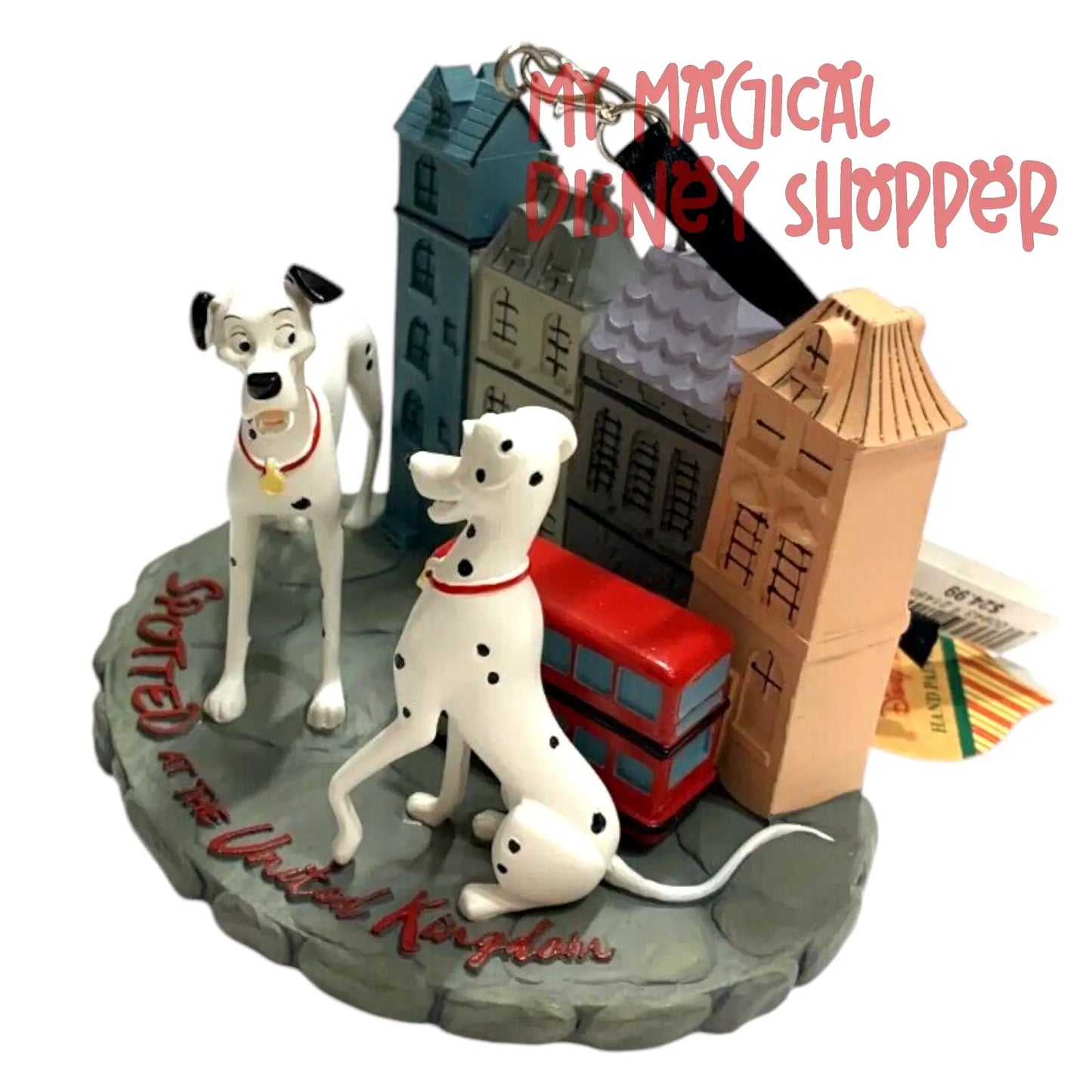 101 Dalmatians Spotted at the United Kingdom Christmas Ornament