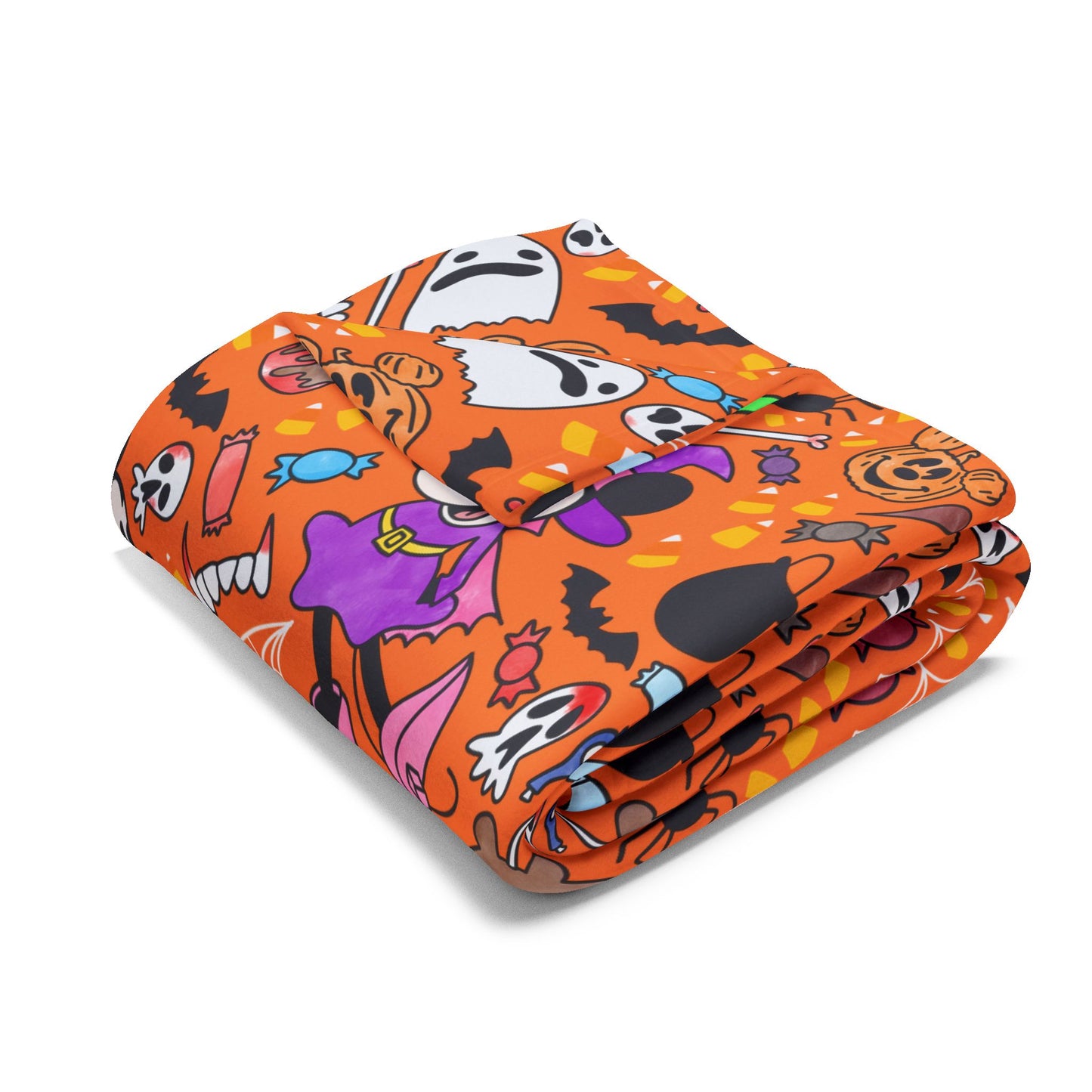 Not So Scary Arctic Fleece Blanket