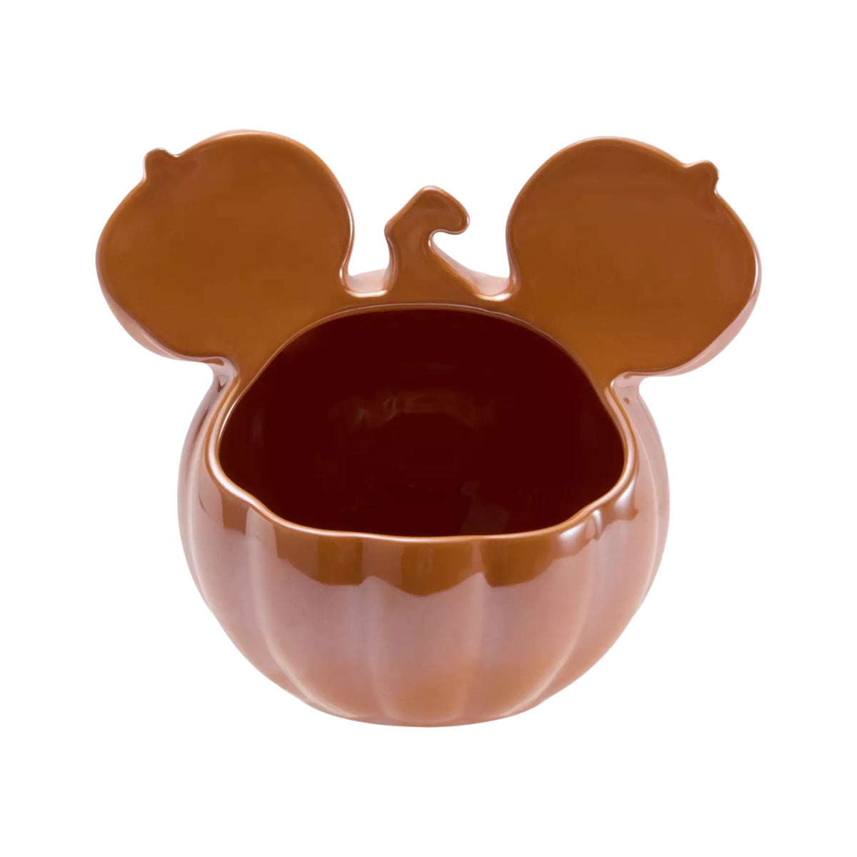 Mickey Mouse Jack-o'-Lantern Stoneware Halloween Candy Bowl 🎃🐭