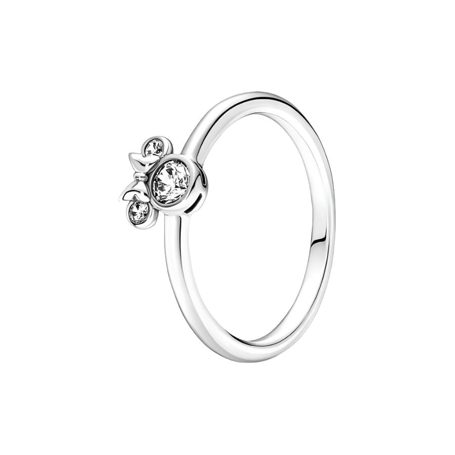 Minnie Mouse Sparkling Head Pandora Ring