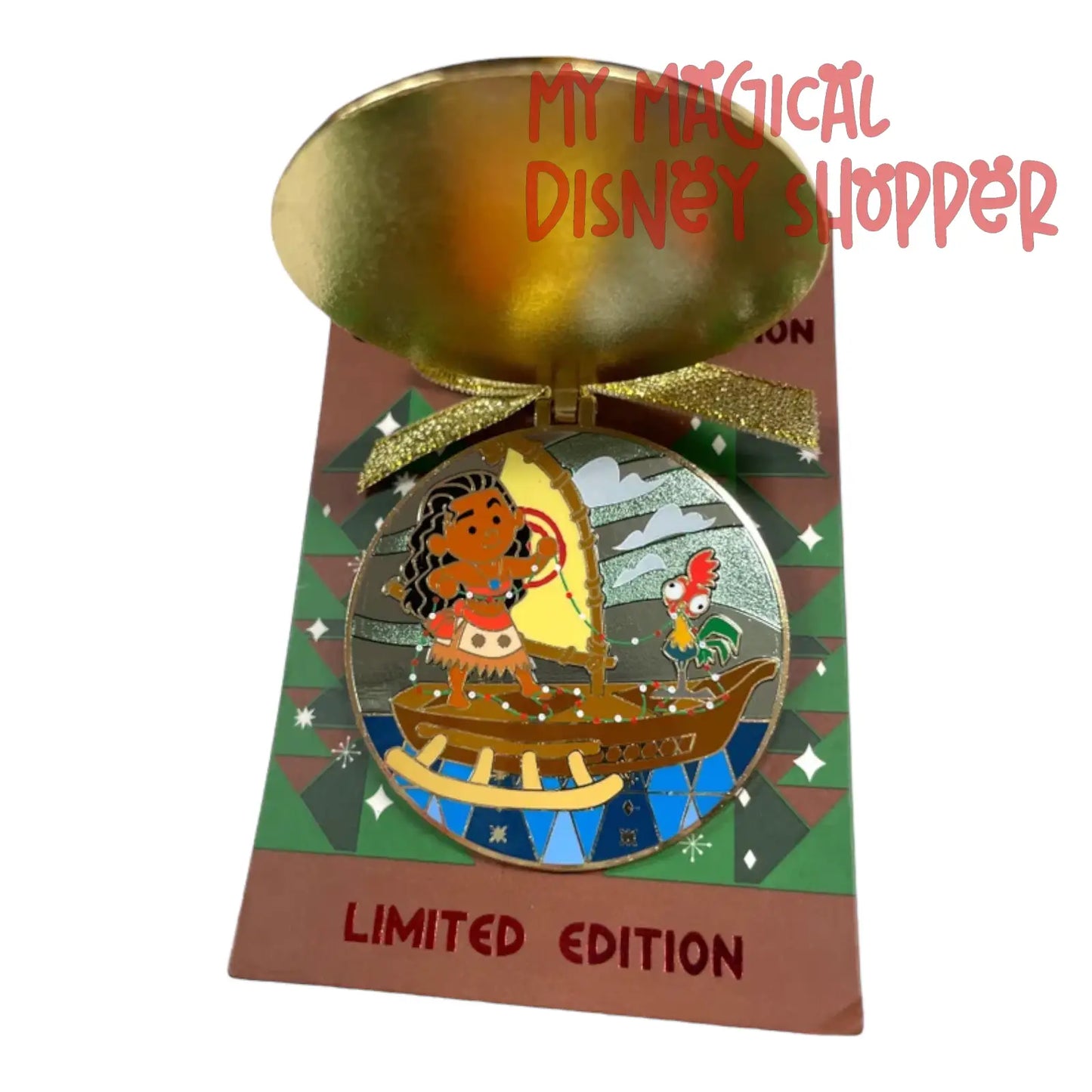2020 Polynesian Resort Pin Gingerbread Ornament