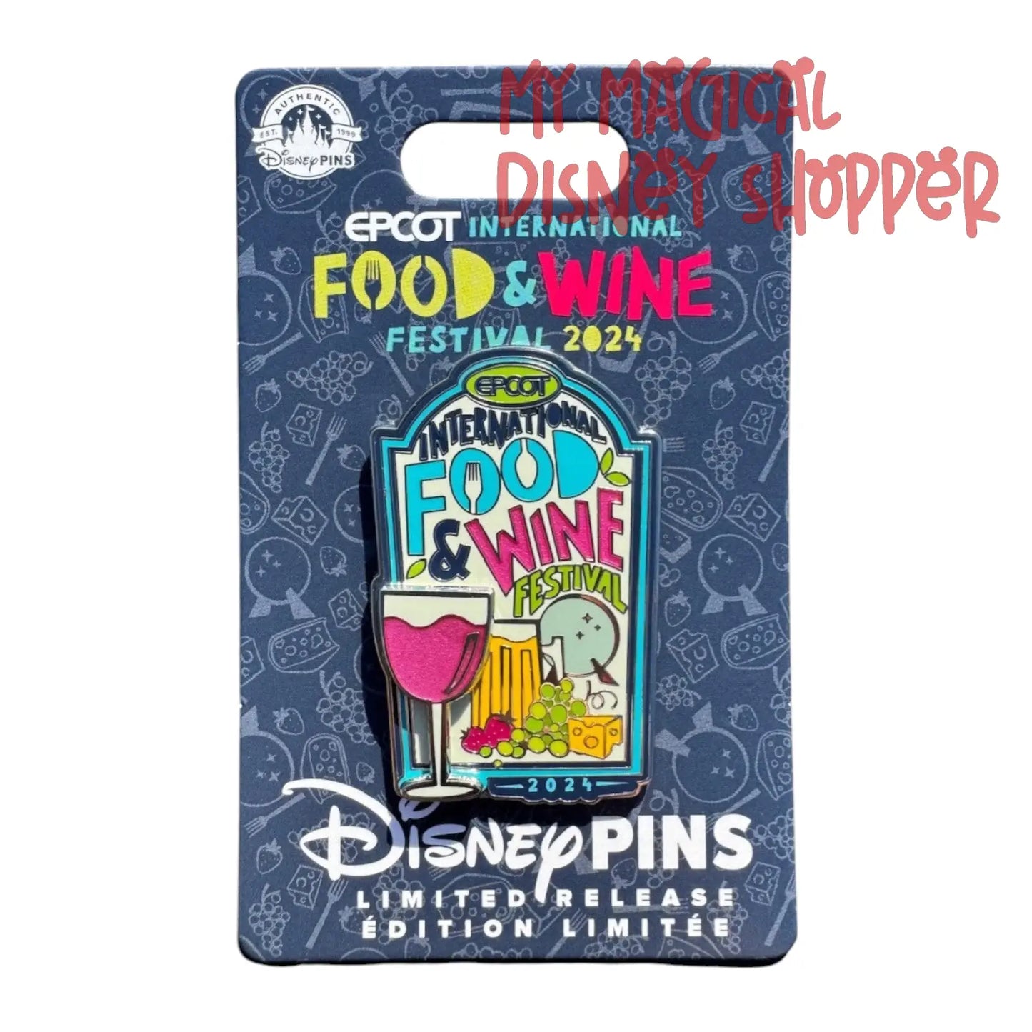 2024 Epcot International Food & Wine Festival Pin