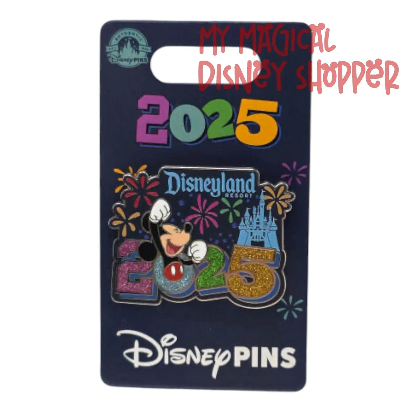 2025 Disneyland Mickey Fireworks Pin