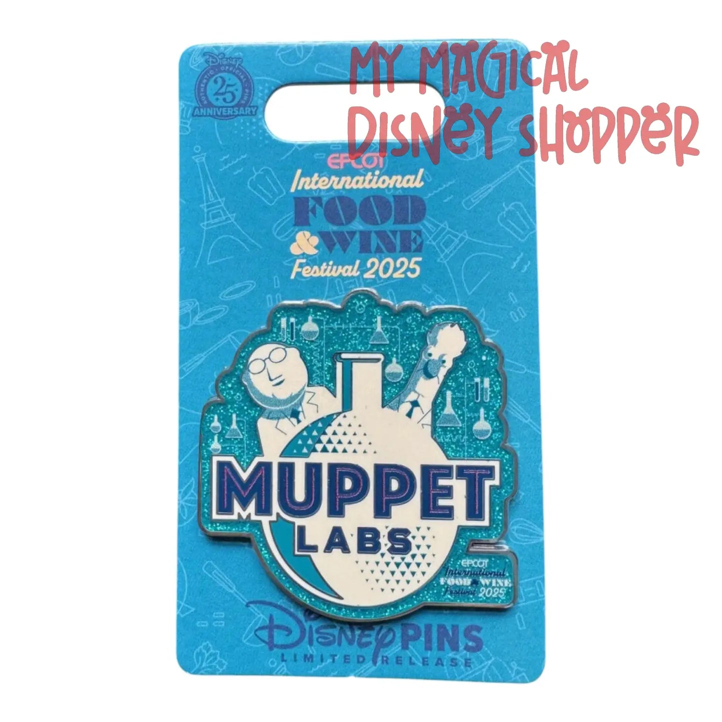 2025 Epcot International Food & Wine Festival Muppet Labs Pin