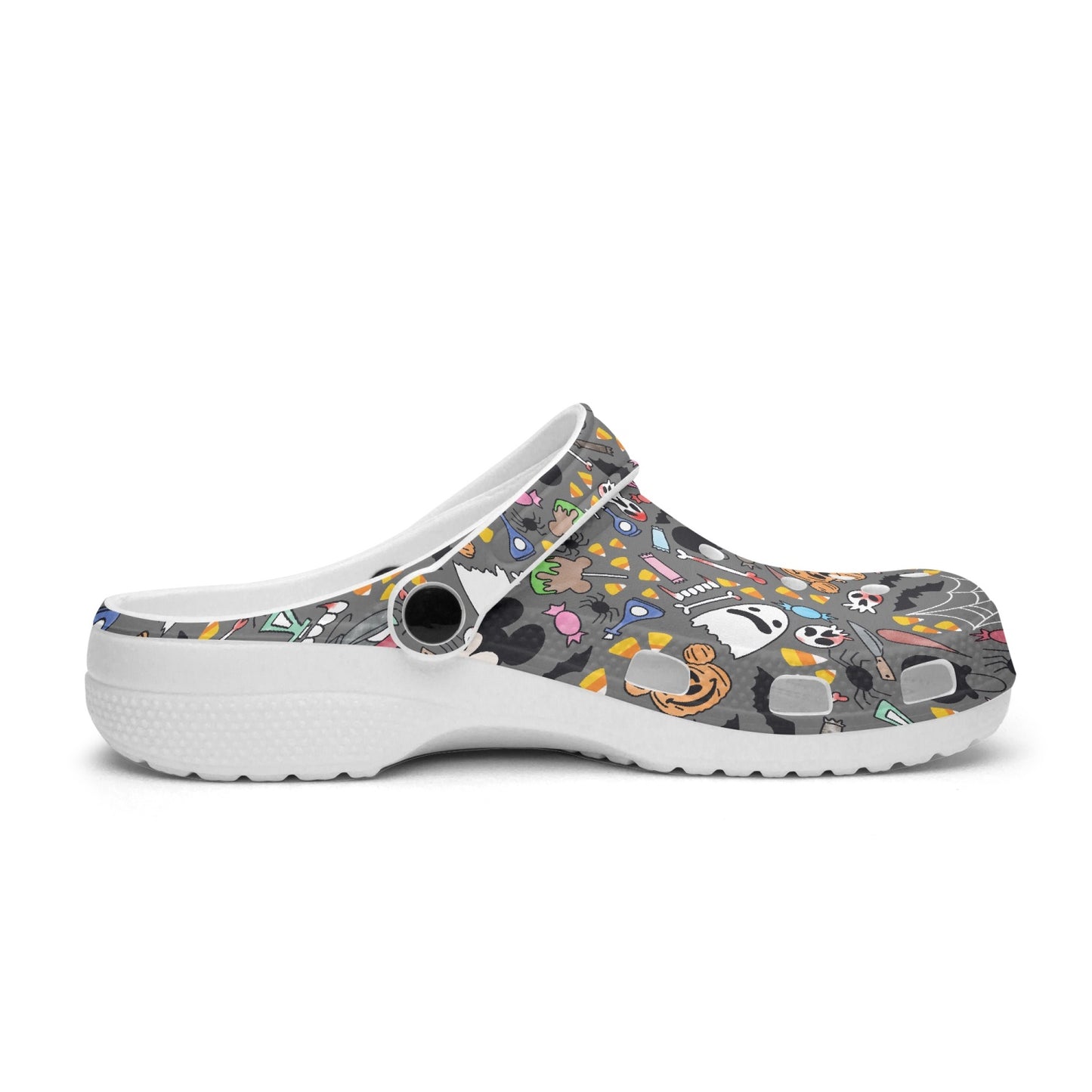 Not So Scary All Over Printed Clogs