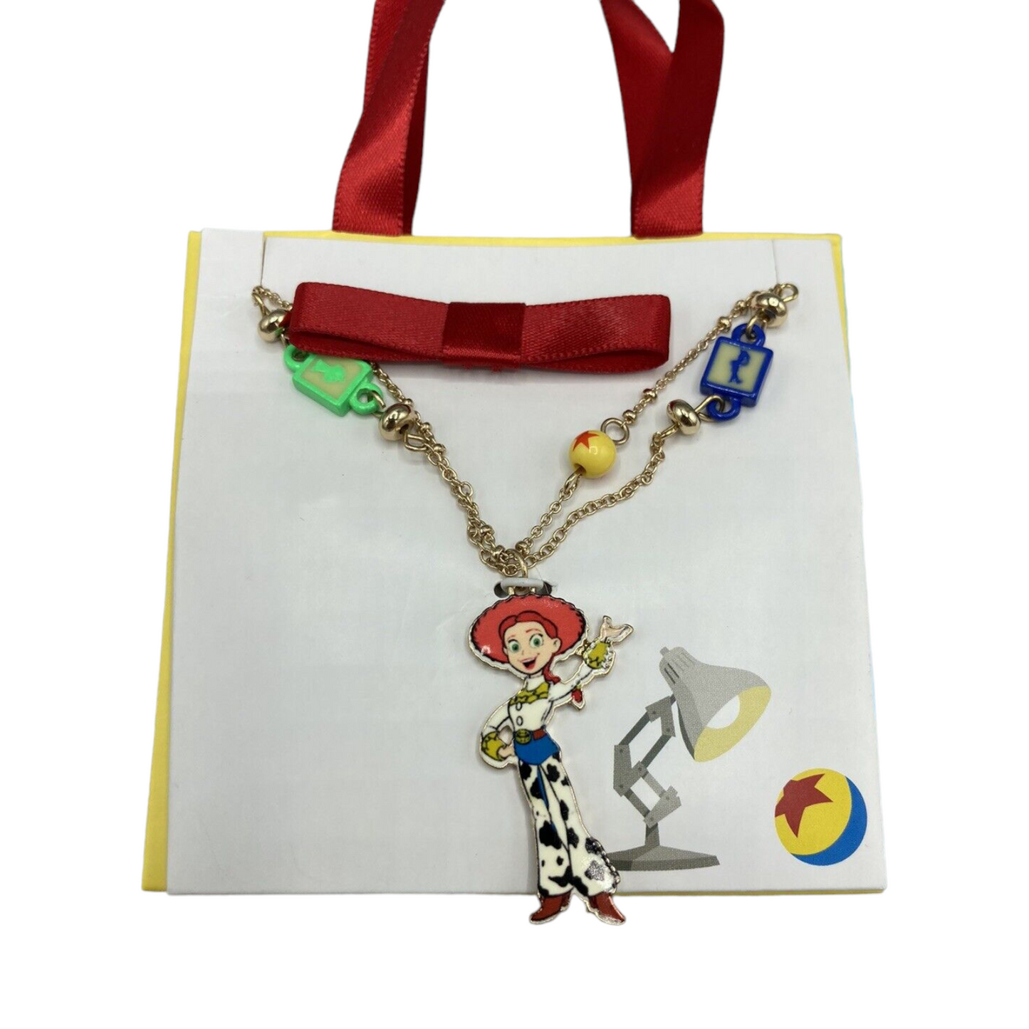 Toy Story Jessie Charm Gold Necklace