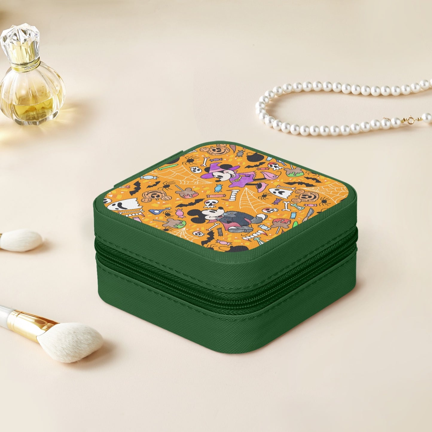 Mickey's No So Scary Leather Jewelry Box
