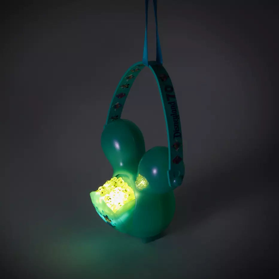 Mickey Mouse and Friends Balloon Light-Up Popcorn Bucket Ornament – Disneyland 70th Anniversary