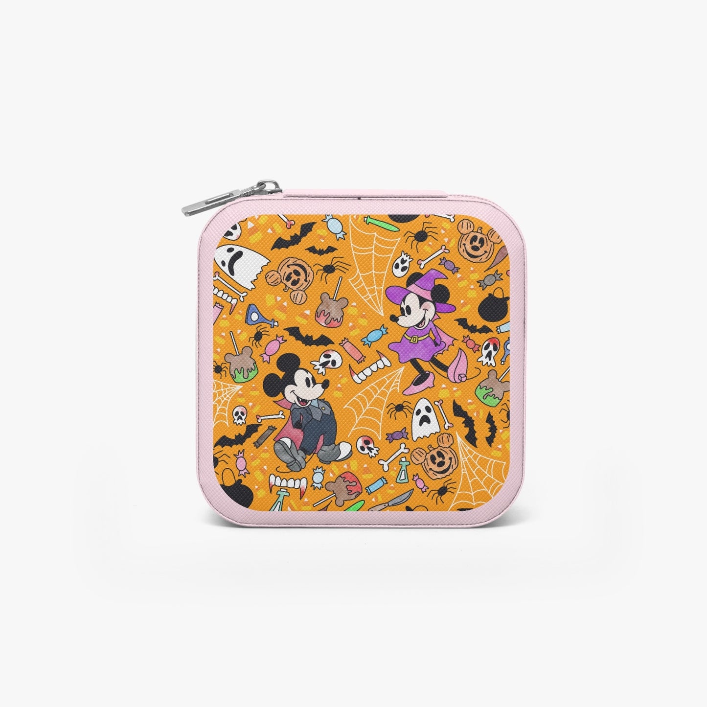 Mickey's No So Scary Leather Jewelry Box