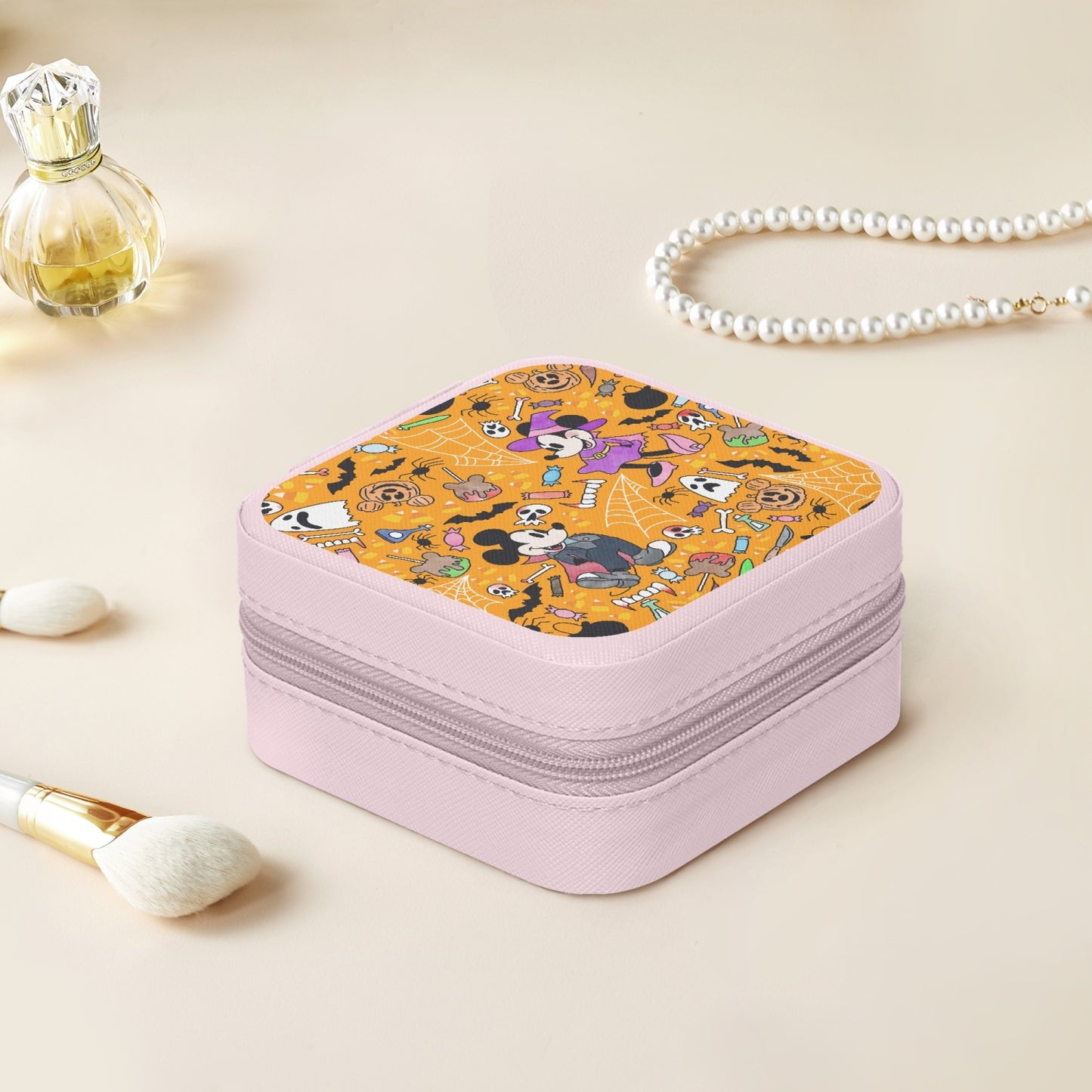 Mickey's No So Scary Leather Jewelry Box