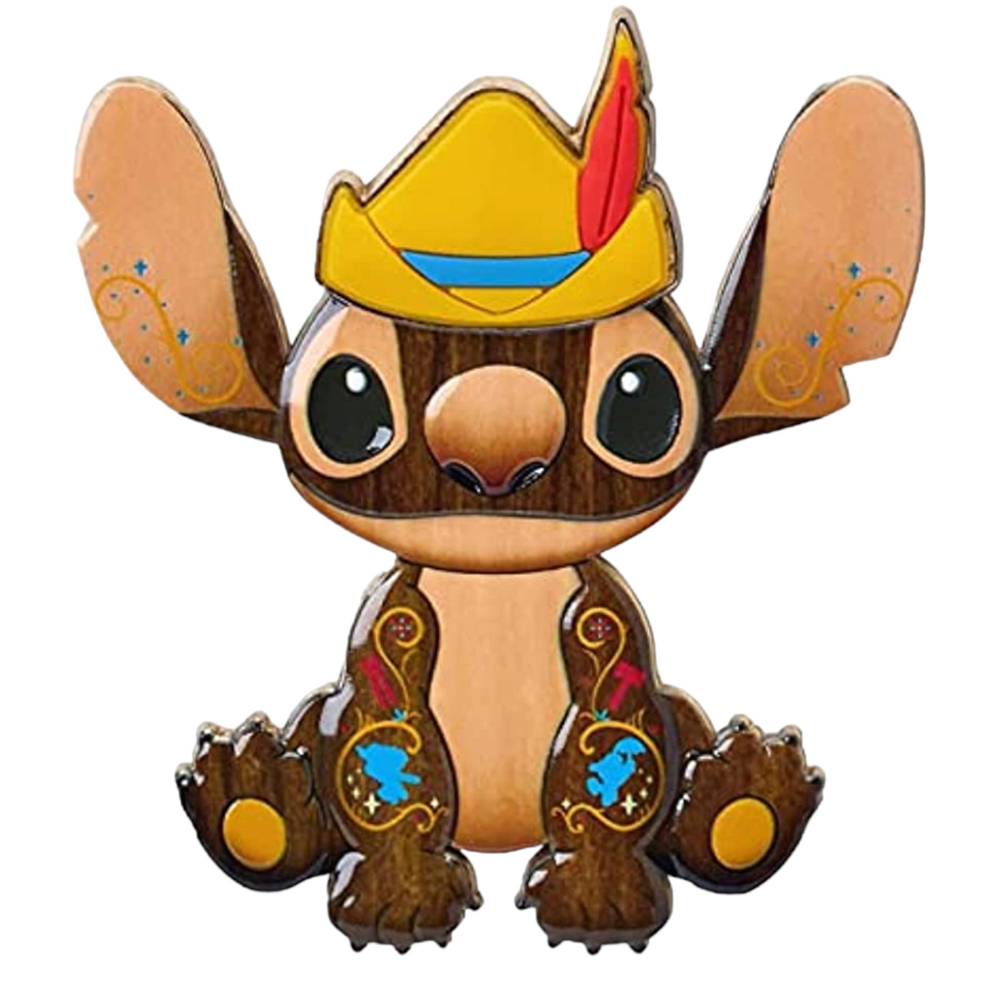 Stitch Crashes Disney 5/12 Pinocchio Pin