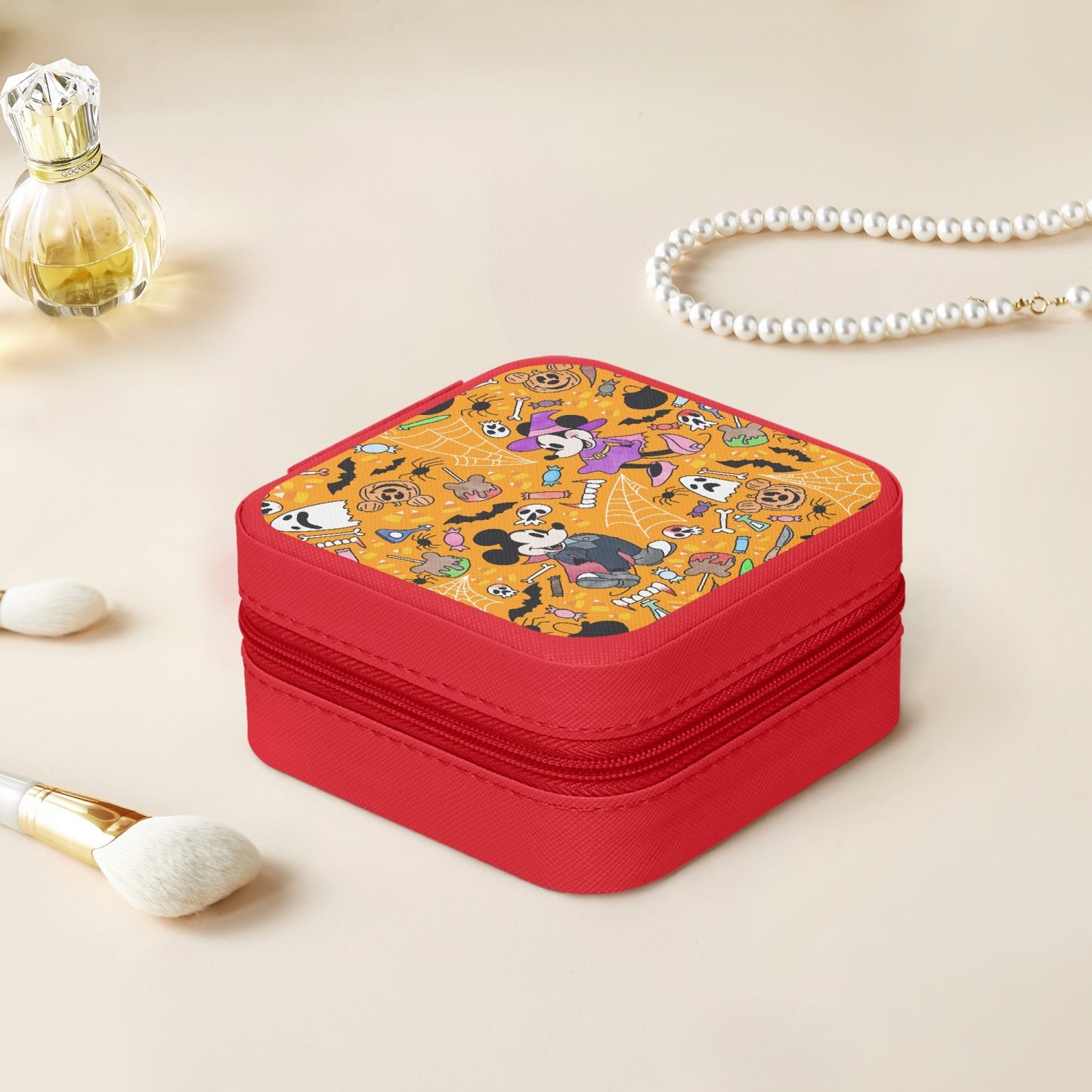 Mickey's No So Scary Leather Jewelry Box