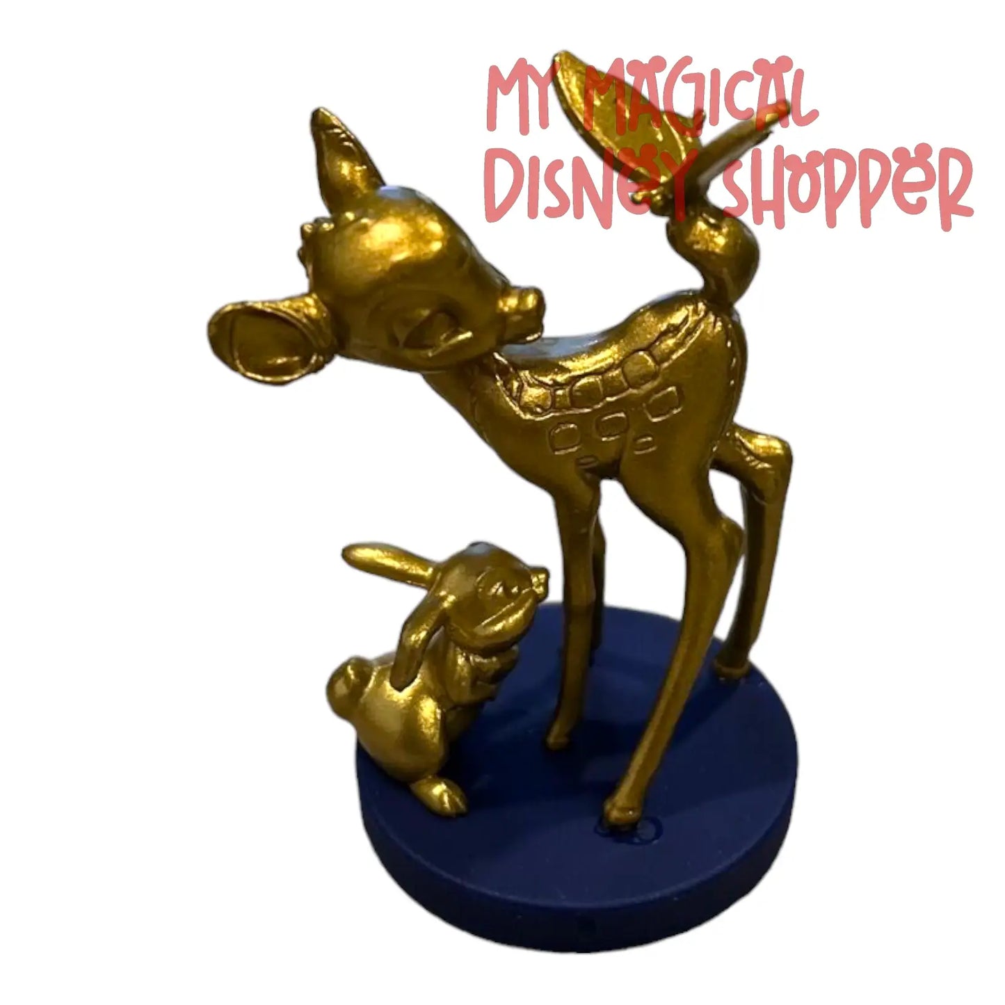 50th Gold Disney Character Figurines - 50th Anniversary
