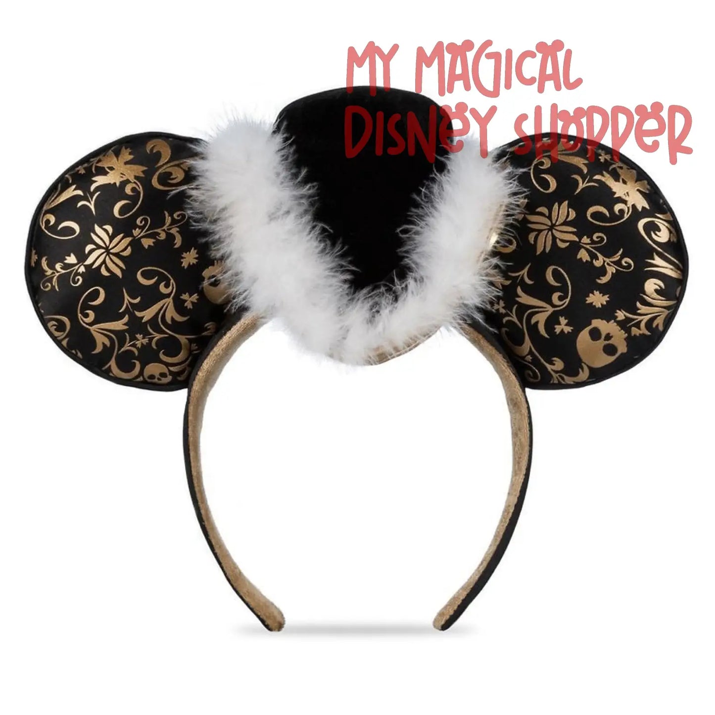 50th Mickey Mouse Main Attraction Disney Ear Headband For Adults - Pirates Of The Caribbean