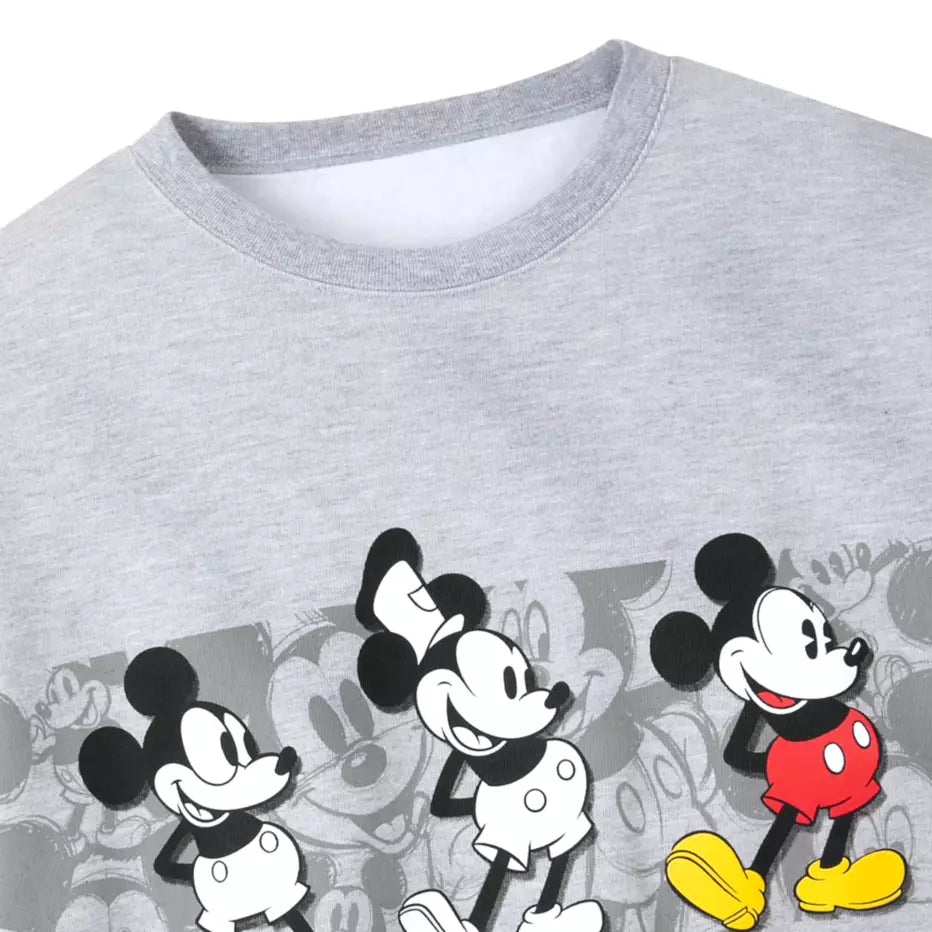 Mickey Mouse Through the Years Pullover Sweatshirt for Adults – Exclusive