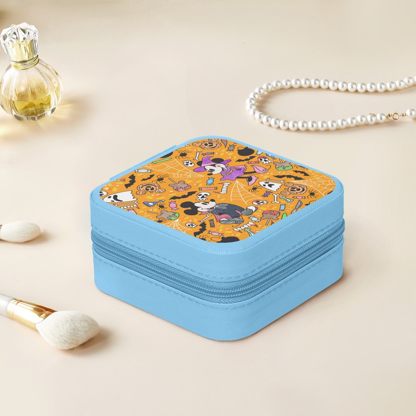 Mickey's No So Scary Leather Jewelry Box