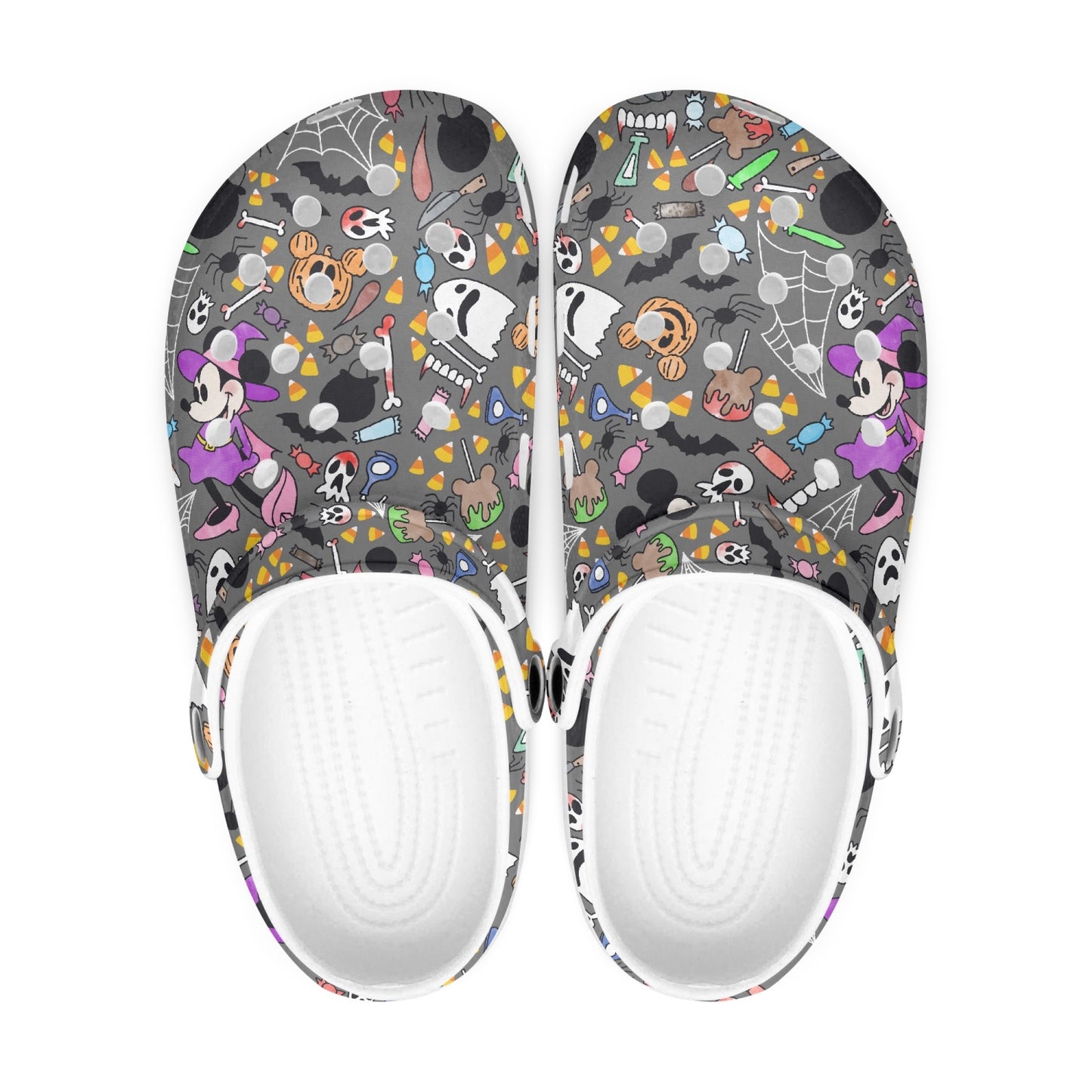 Not So Scary All Over Printed Clogs