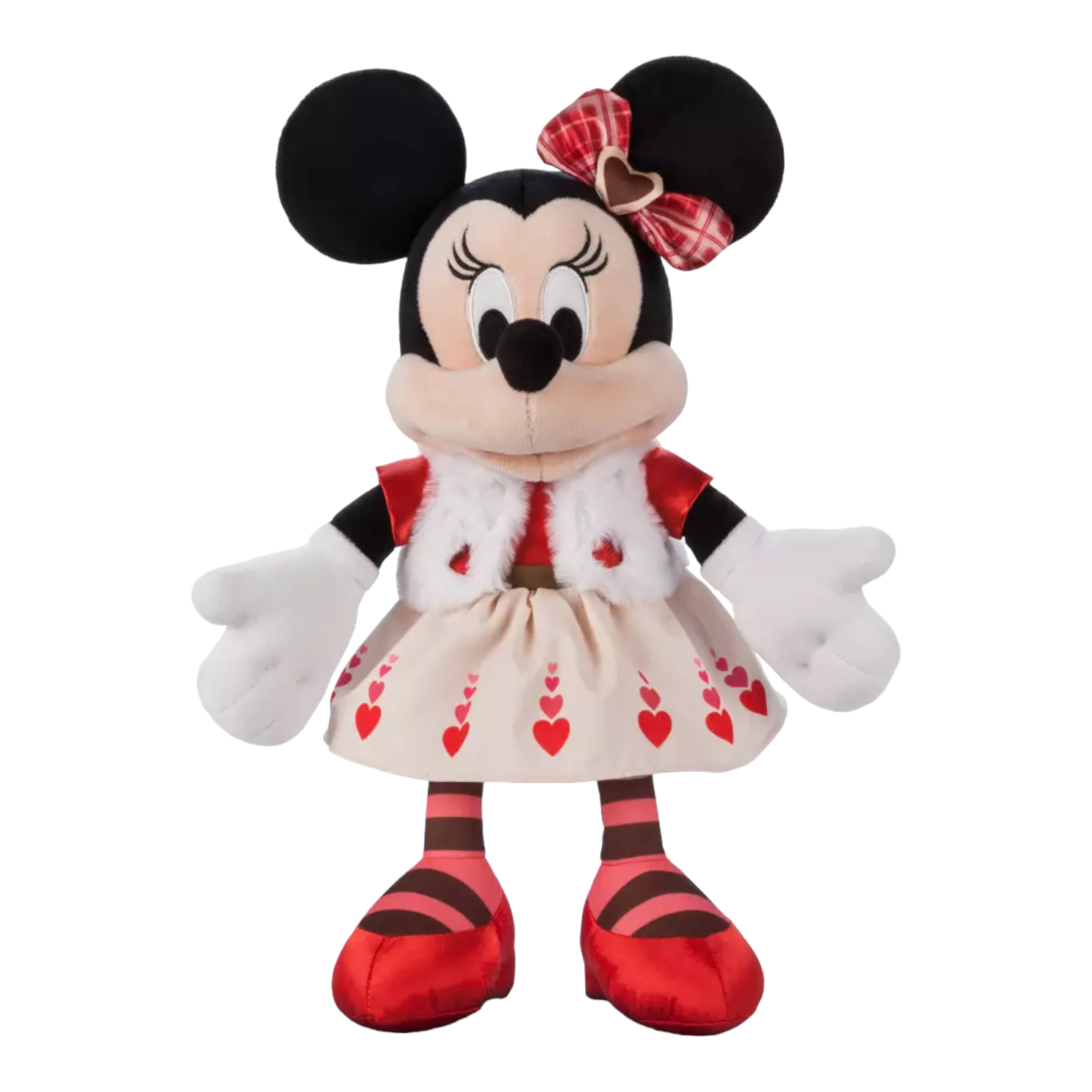 Japan Disney Store Plush Keychain - Mickey Mouse / Valentine 2023