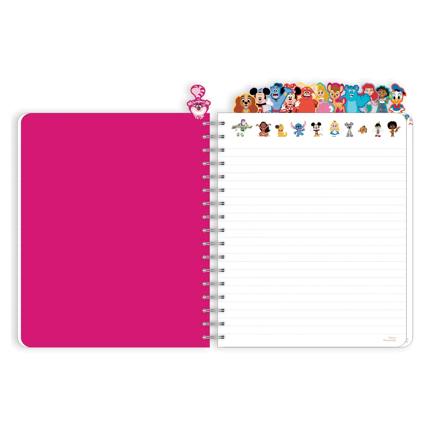 Disney 13-Month Undated Planner with Tabs, 184 Pages