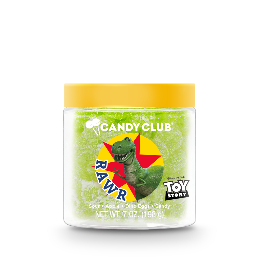 Rex Sour Apple Dino Eggs Candy - Toy Story
