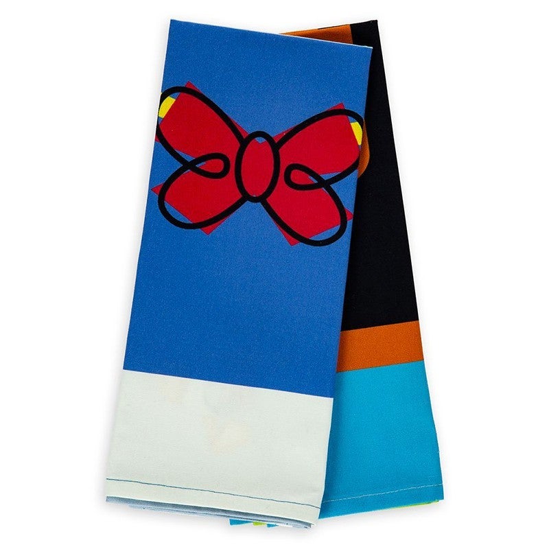 Disney Kitchen Towel Set - Character Costumes - Donald and Goofy