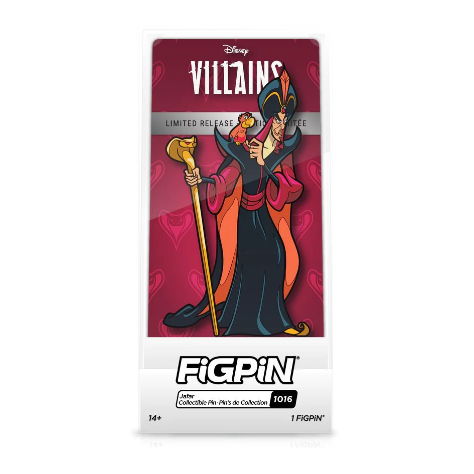 Jafar Pin FiGPiN Number 1016 Disney Parks Exclusive