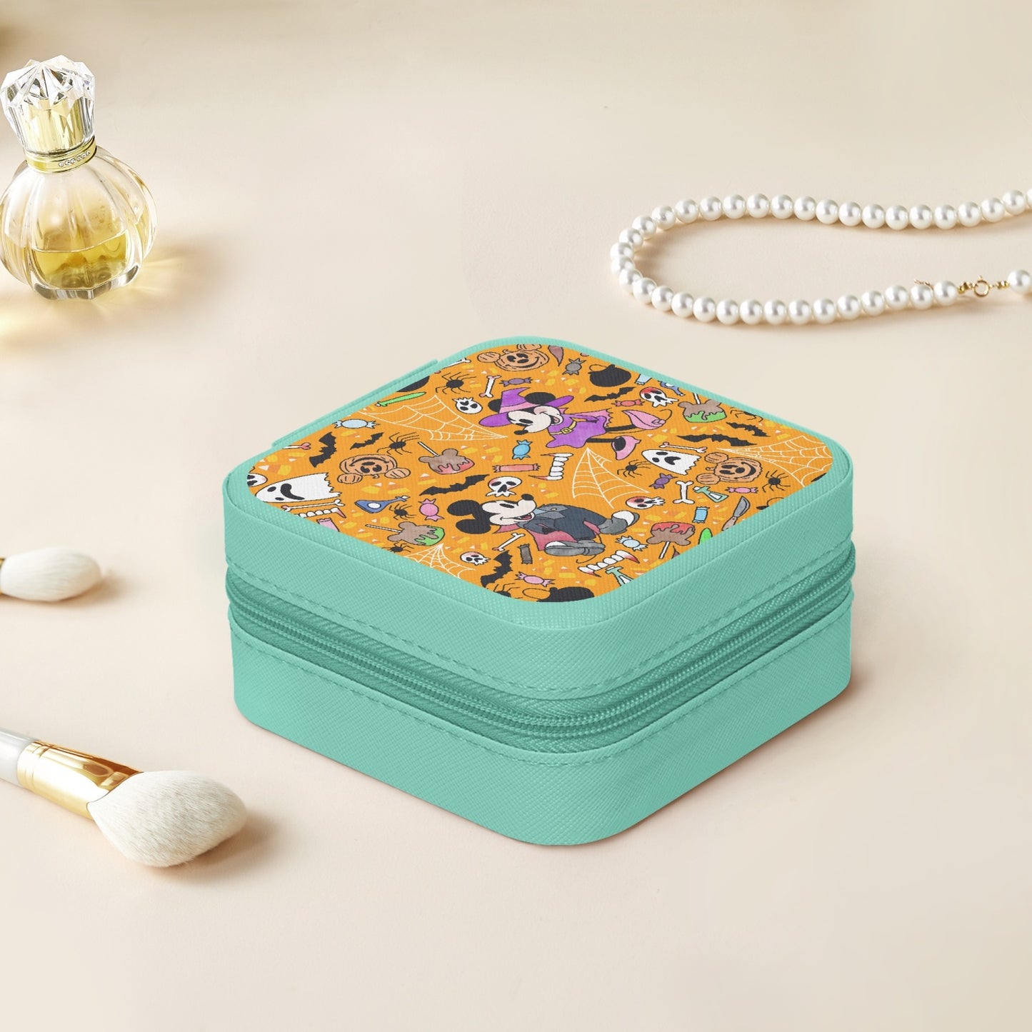 Mickey's No So Scary Leather Jewelry Box