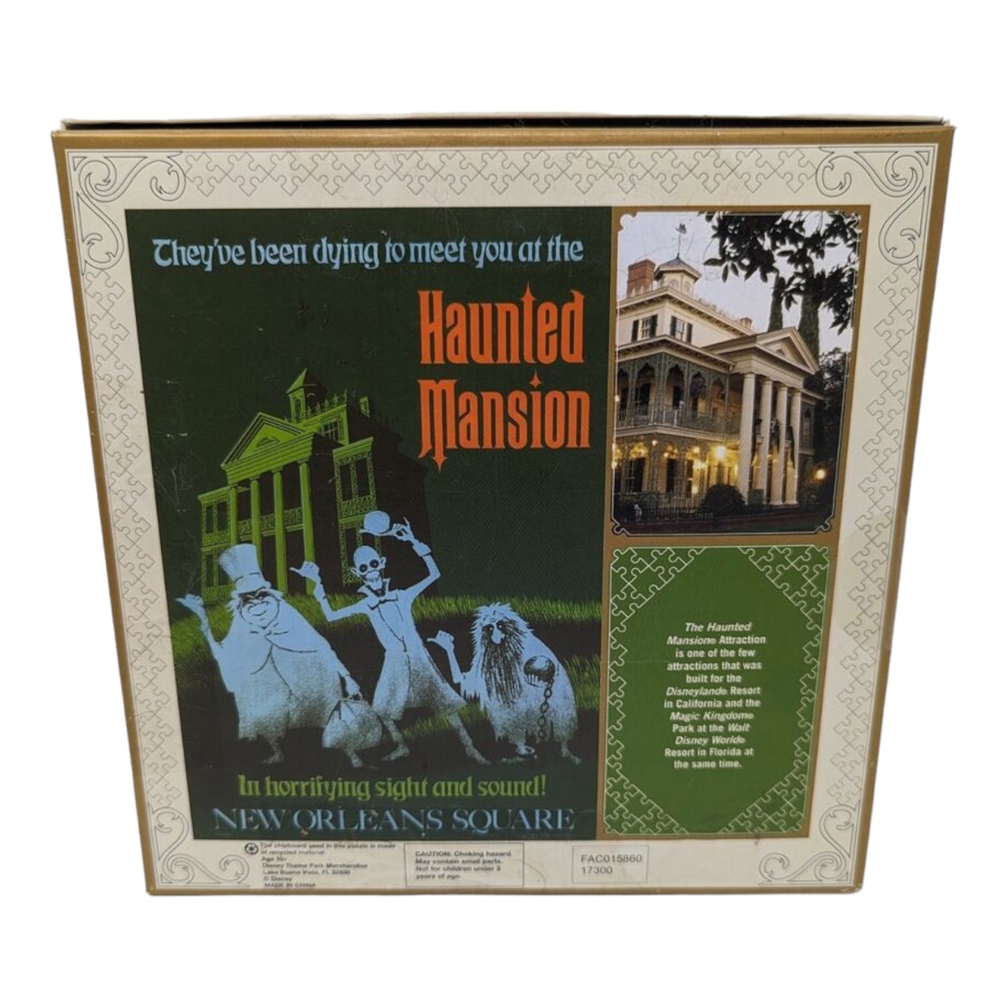 Haunted Mansion 45th Anniversary 1000 Piece Puzzle - Disney Parks Signature - Hard to Find