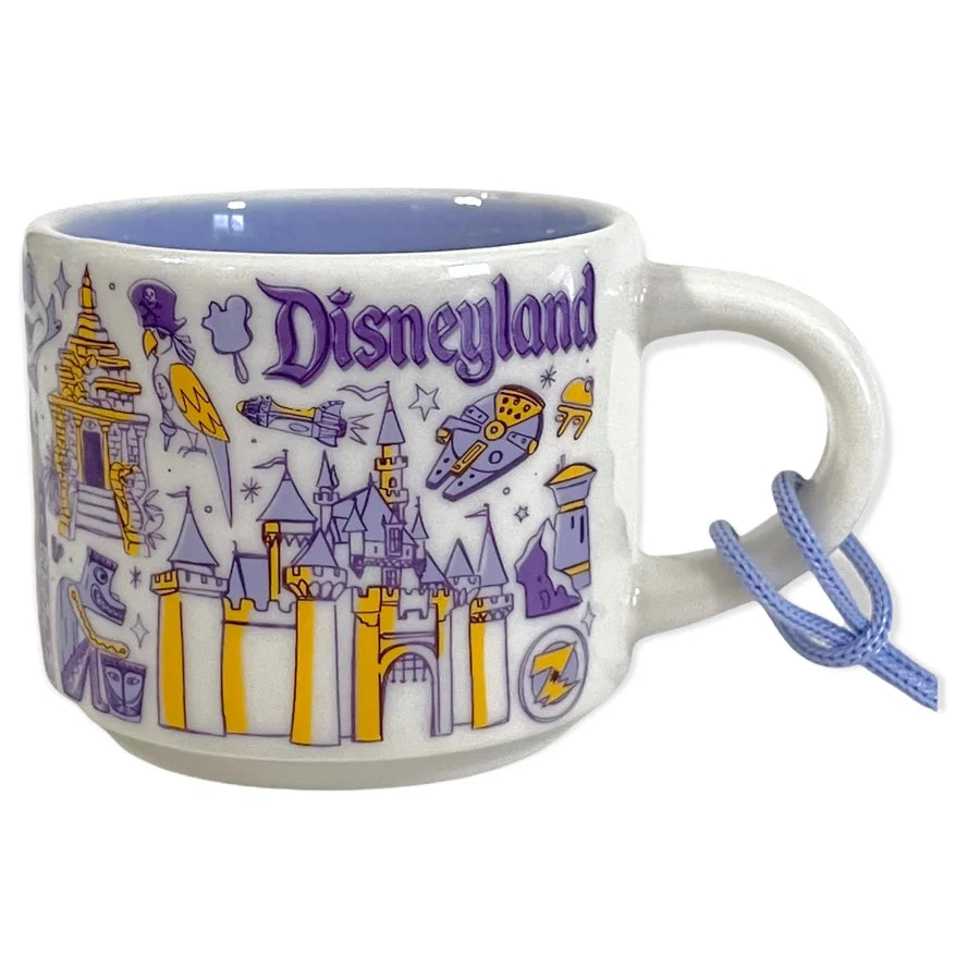 Disney Holiday Ornament - Starbucks Mug Animal Kingdom - 50th Edition