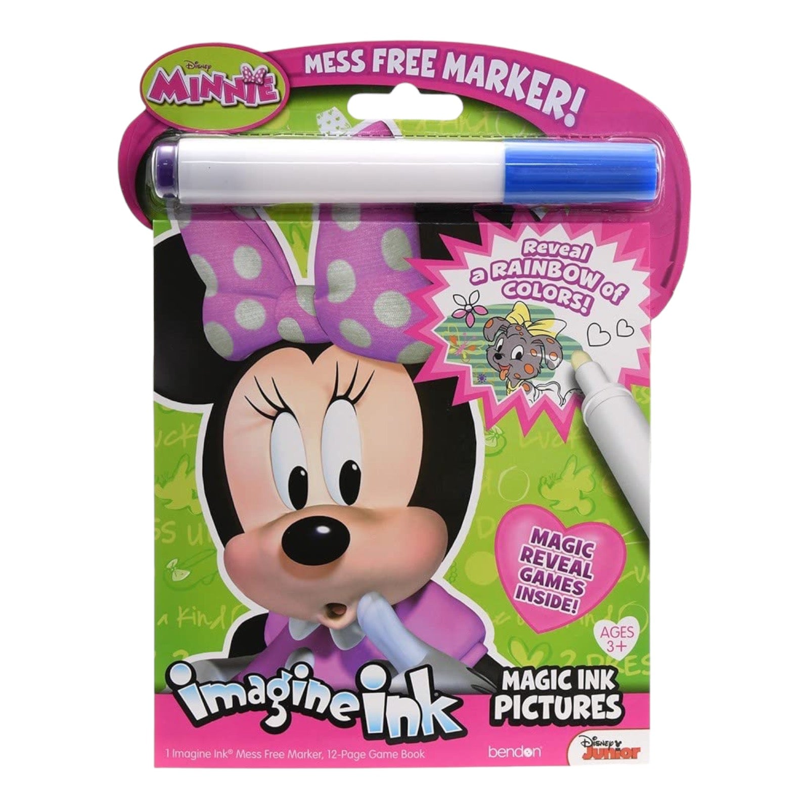 Dsc Minnie Imagine Ink Magic Ink Pictures (Value) [Book]