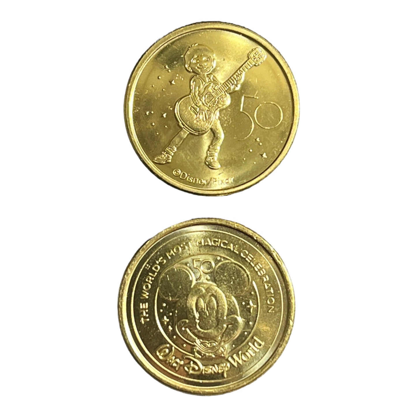 Miguel Walt Disney World 50th Gold Medallion