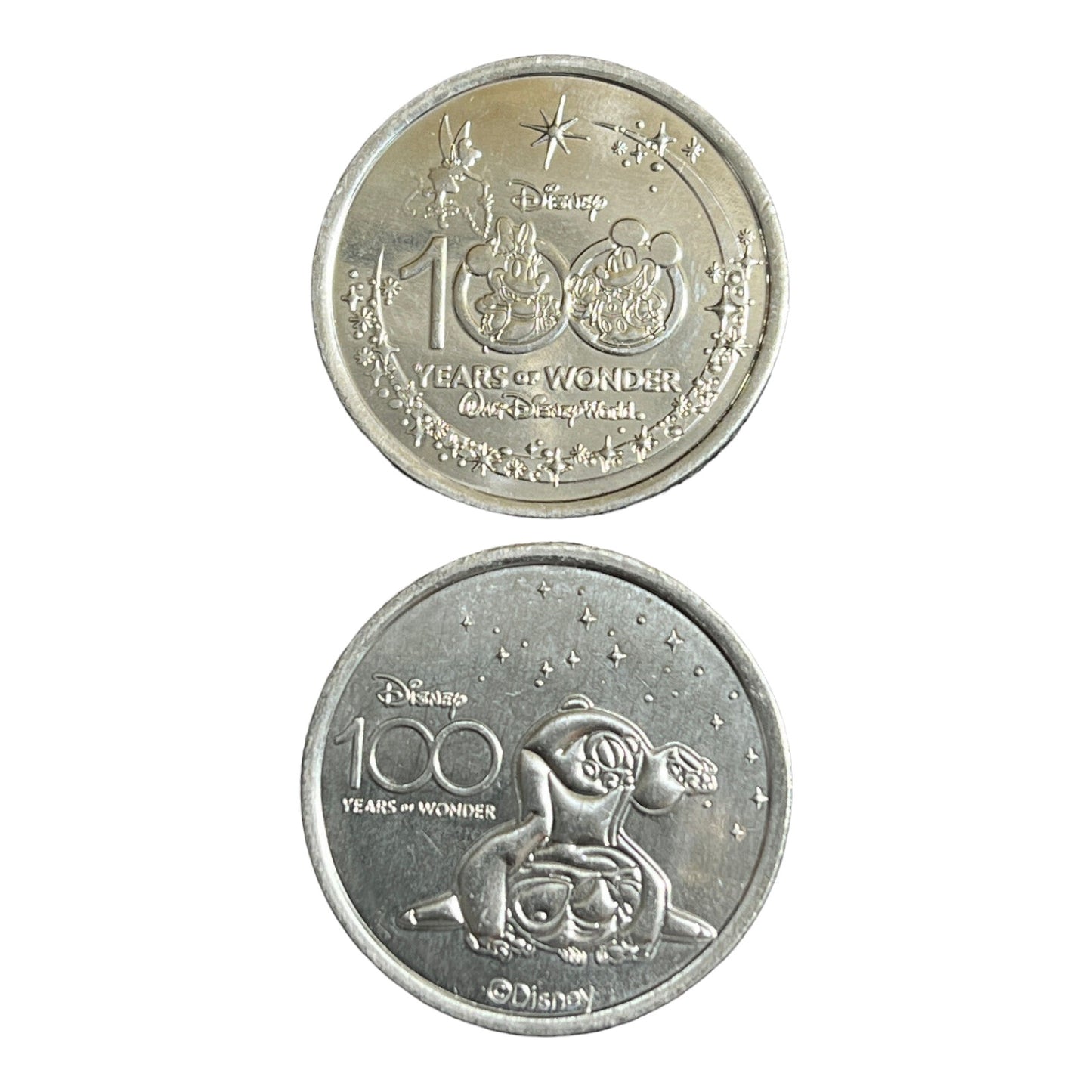 Stitch Disney 100 Silver Medallion