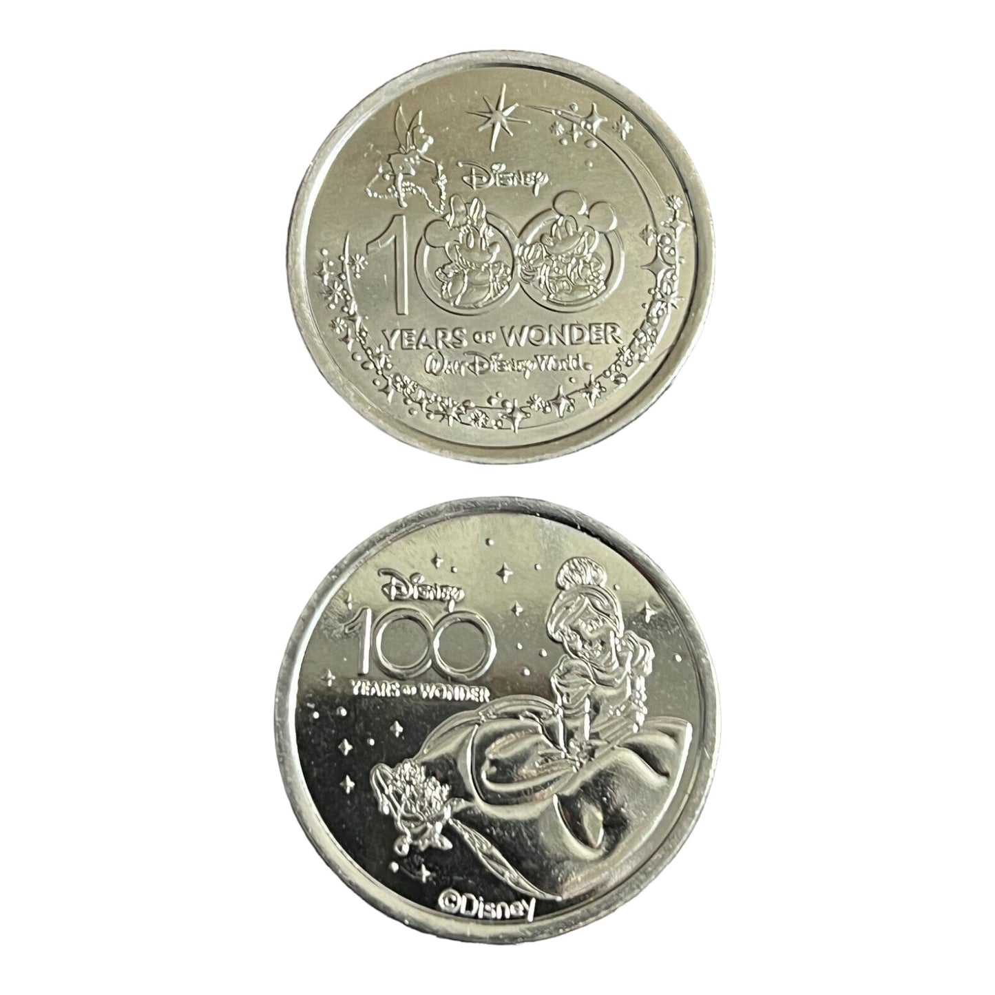 Cinderella Disney 100 Silver Medallion