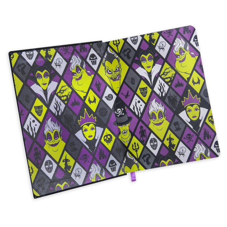 Up to No Good Disney Villains Journal - Evil Queen, Maleficent, Dr. Facilier, Ursula & Hades