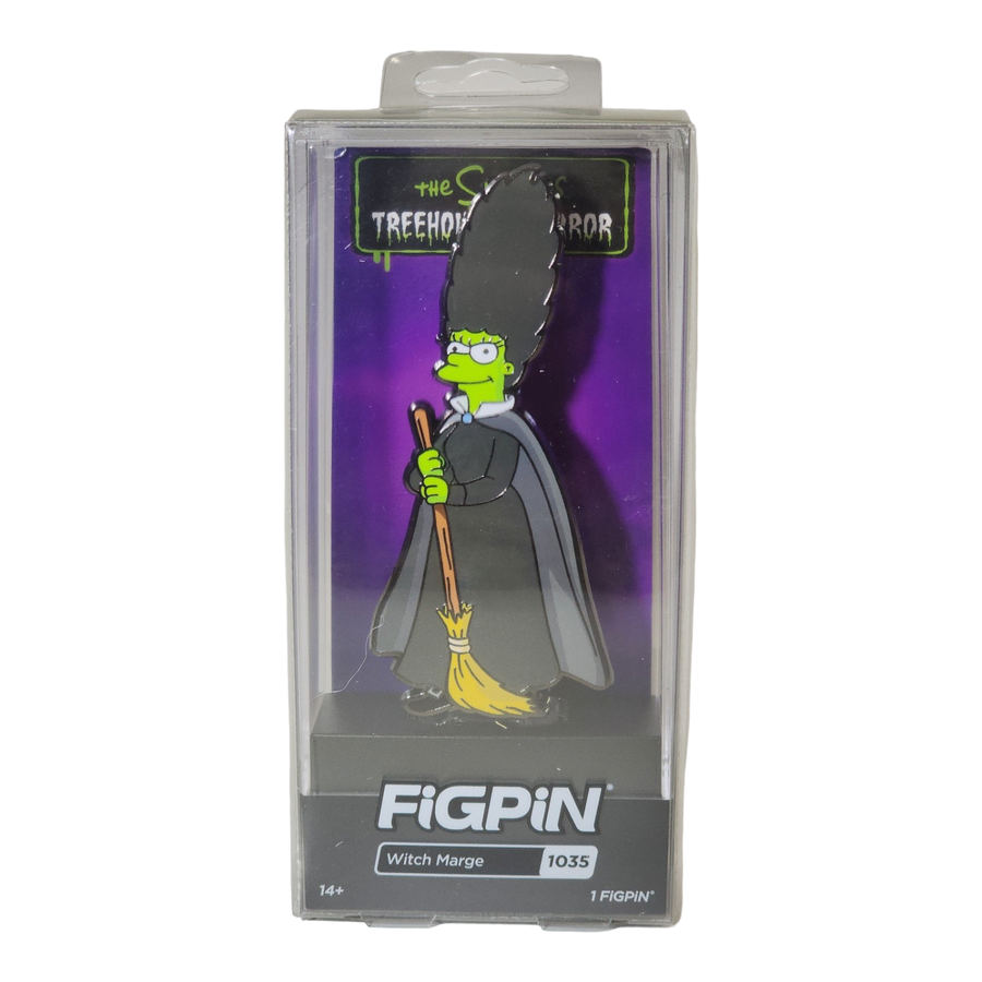 FiGPiN The Simpsons Witch Marge 2022 D23 Expo Exclusive Pin #1035 - LE 1000
