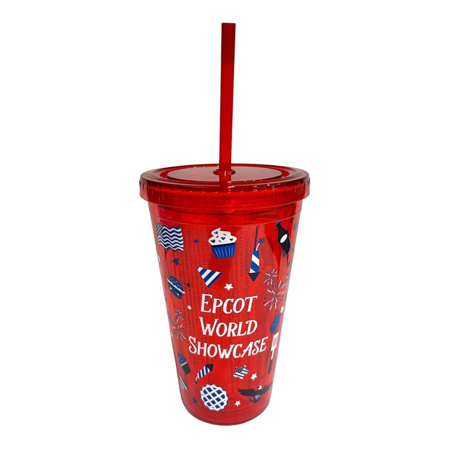 Mickey Mouse Americana Epcot World Showcase Tumbler - American Adventure Pavilion