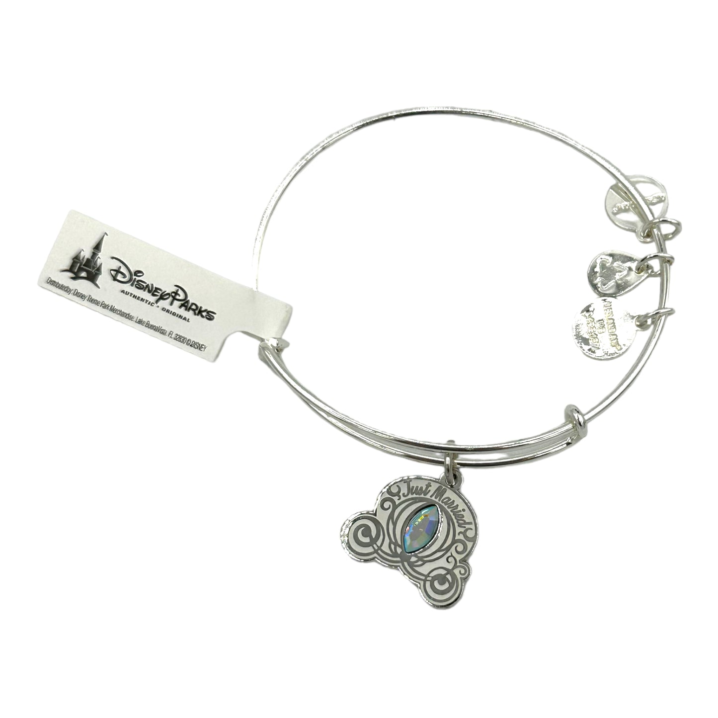 Just Married Cinderella Carriage Alex and Ani Bracelet