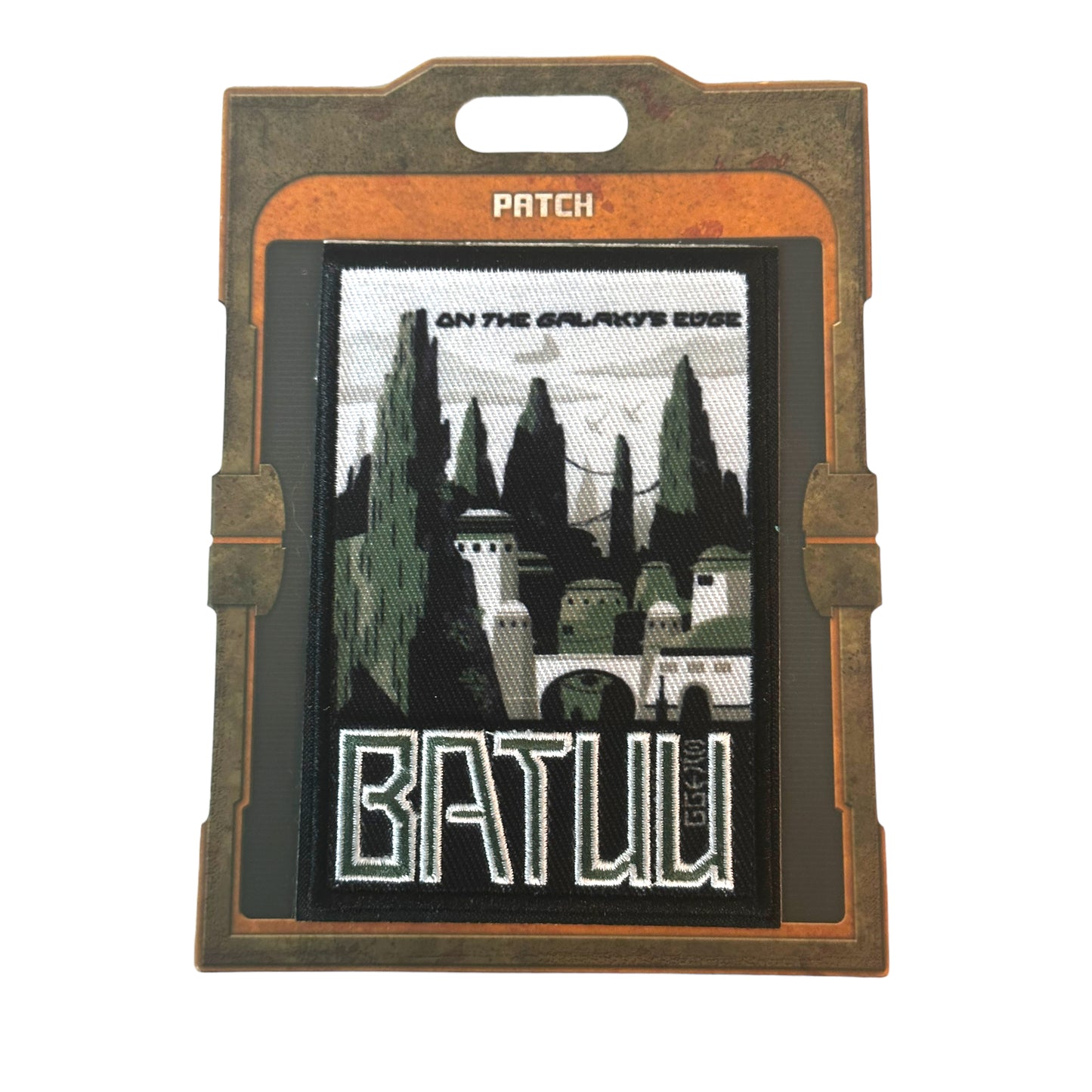 Star Wars Galaxy's Edge Batuu Patch Black Spire Outpost