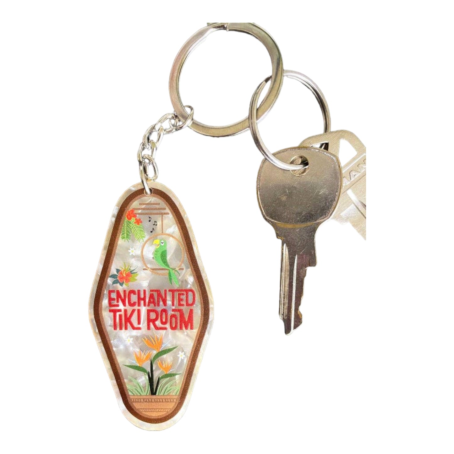Enchanted Tiki Room Acrylic Keychain