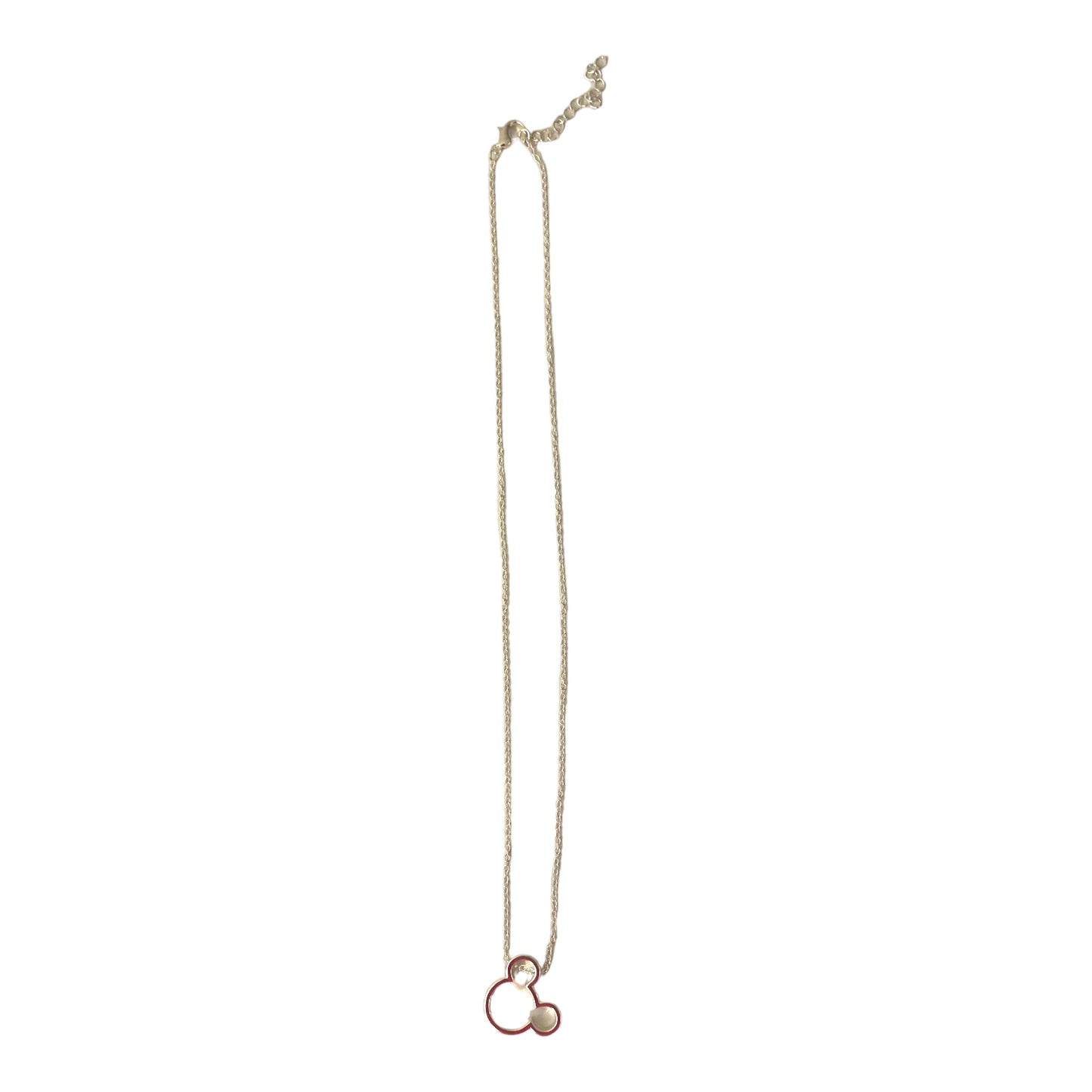 Gold Mickey Mouse Necklace Necklace
