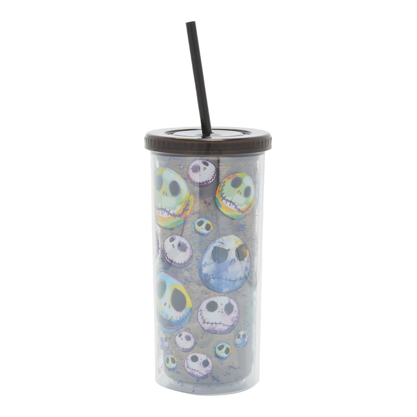 The Nightmare Before Christmas Jack Skellington Colorful Acrylic Travel Cup