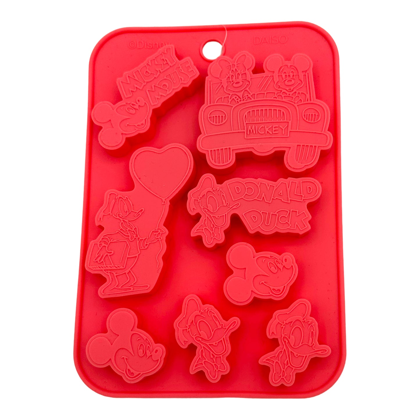 Mickey and Donald Small Silicone Chocolate Mold