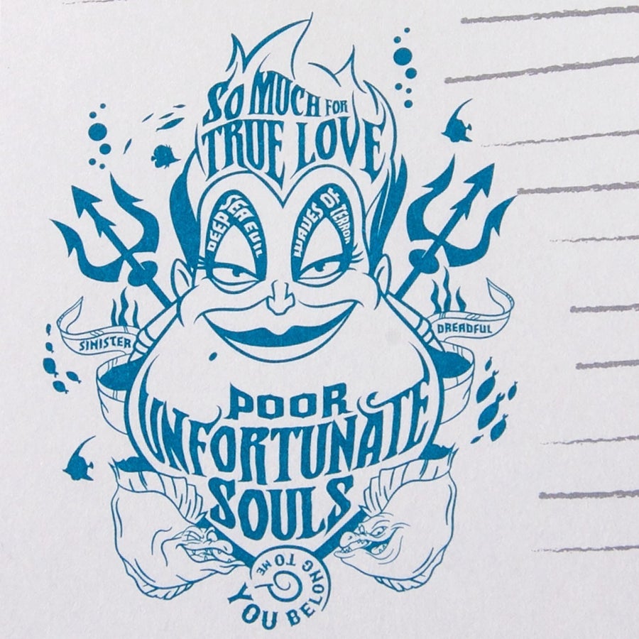 Up to No Good Disney Villains Journal - Evil Queen, Maleficent, Dr. Facilier, Ursula & Hades