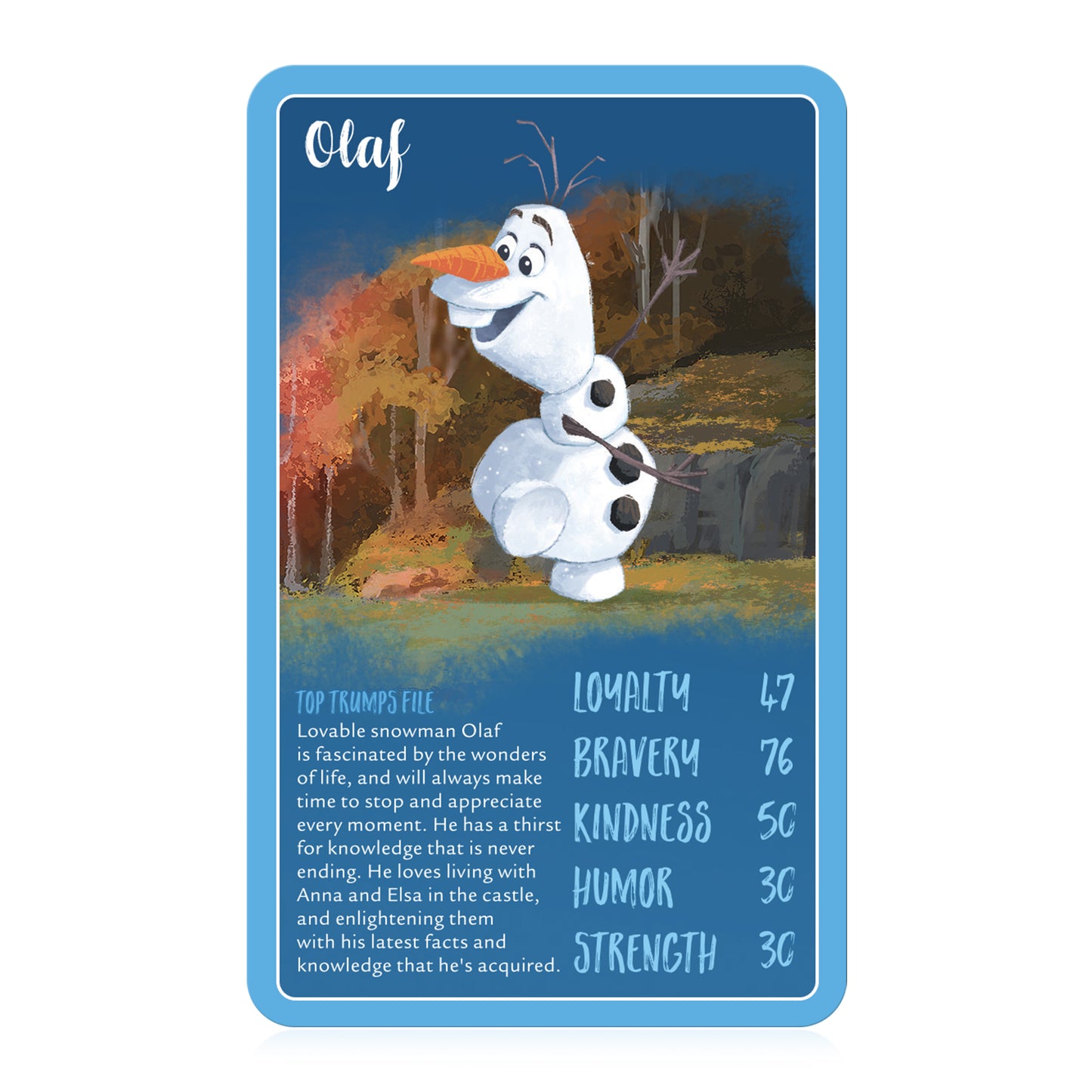 Disney Frozen 2 Top Trumps Card Game