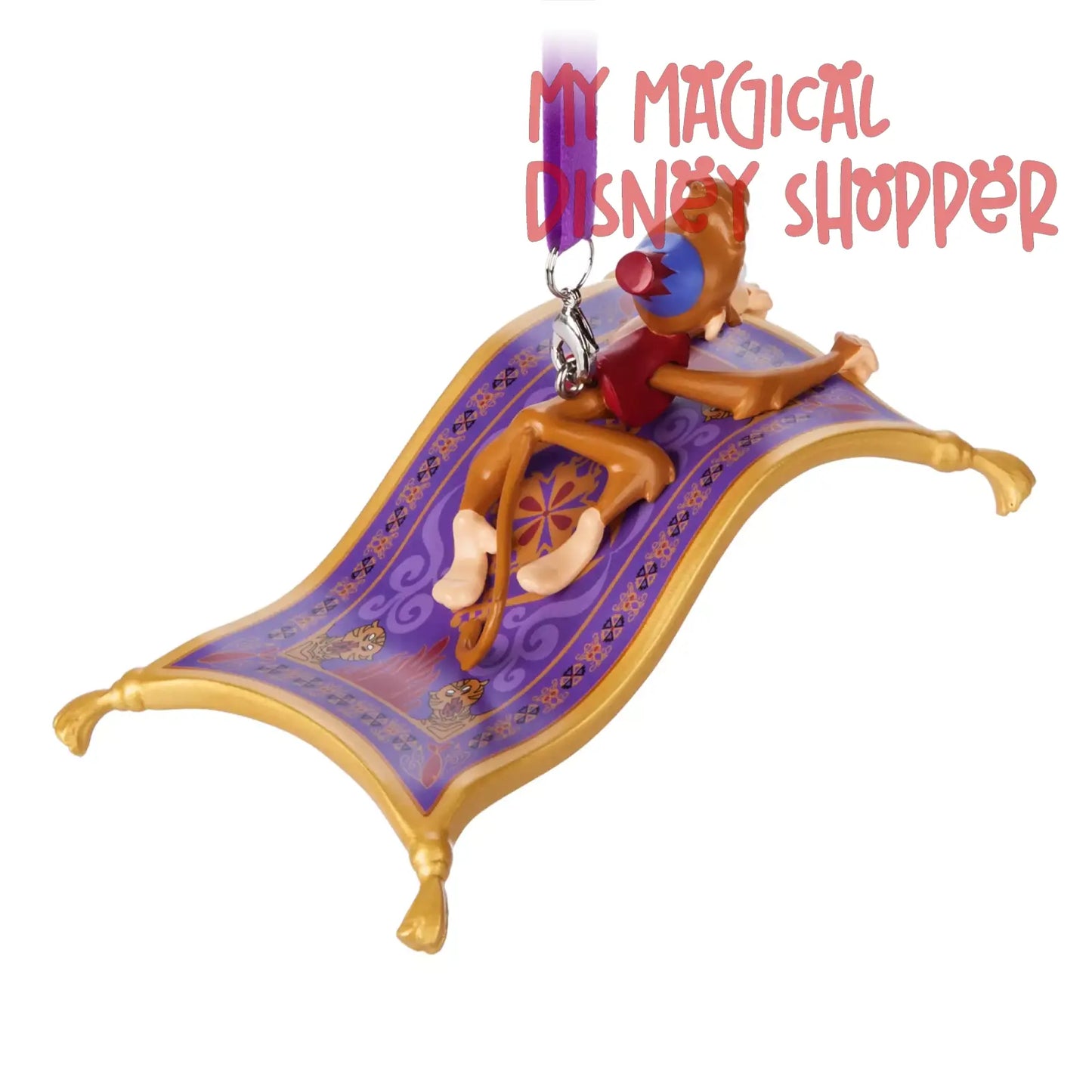 Abu and Magic Carpet Figural Ornament – Aladdin