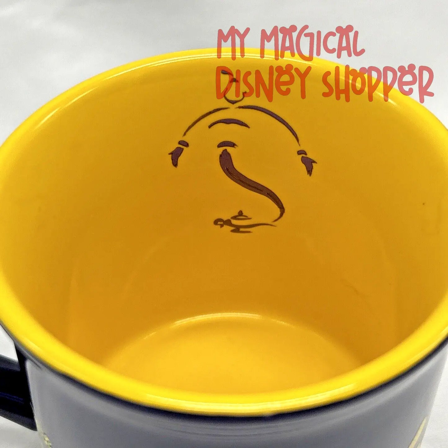 Aladdin Blue & Gold Genie Mug