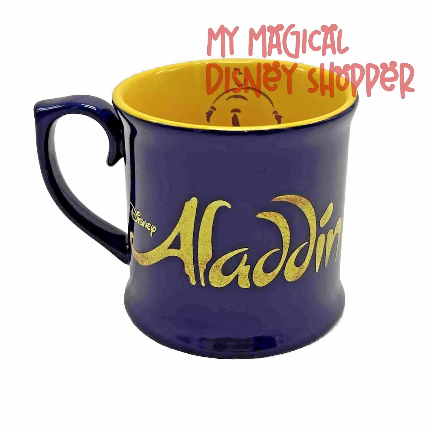 Aladdin Blue & Gold Genie Mug