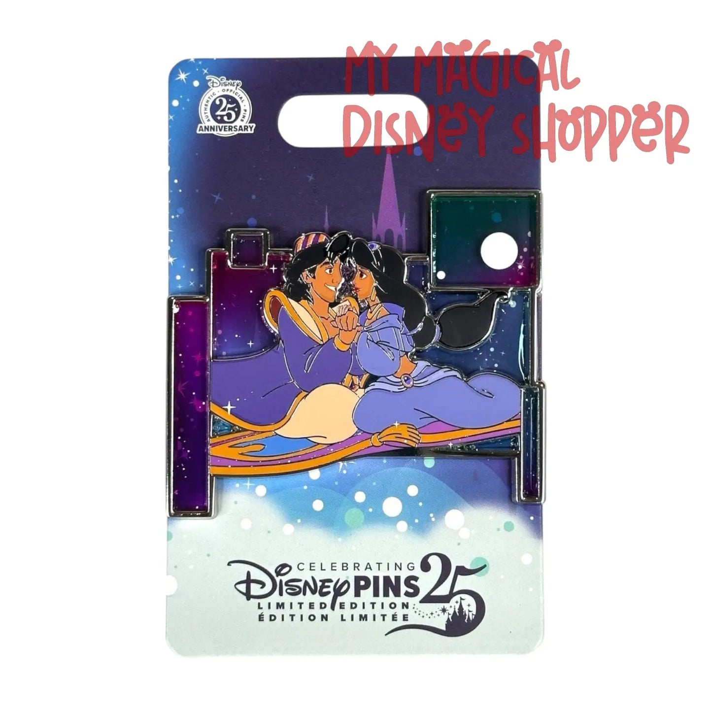Aladdin & Jasmine - The Most Magical Place on Earth Collection Pin