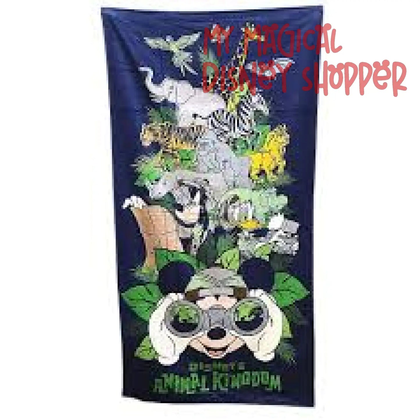 Animal Kingdom - Mickey and Pals Beach Towel