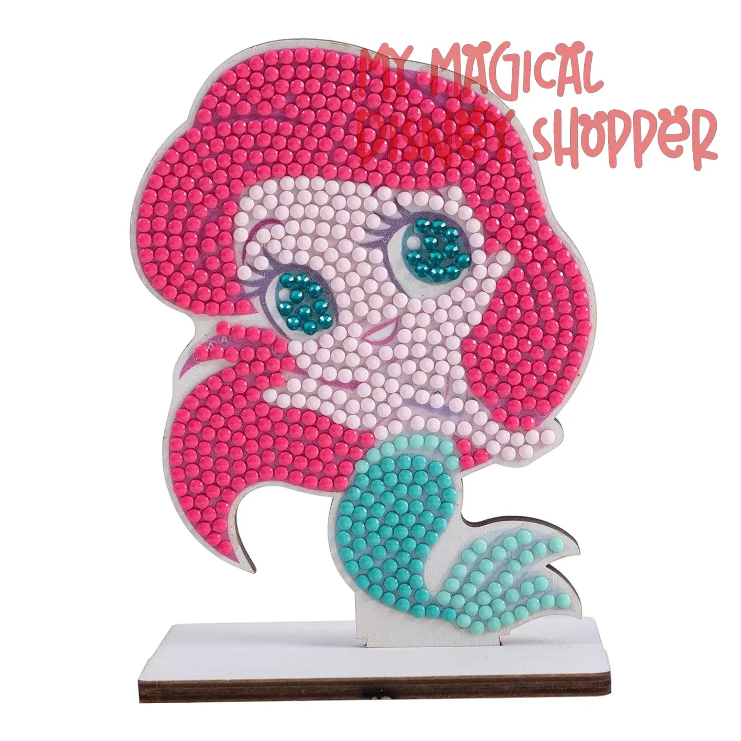 Ariel Little Mermaid Crystal Art Buddies Kit